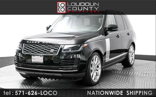 Black 2020 Land Rover Range Rover 3.0L V6 Supercharged HSE