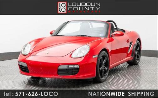 Red 2008 Porsche Boxster