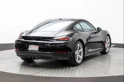 Black 2019 Porsche 718 Cayman S