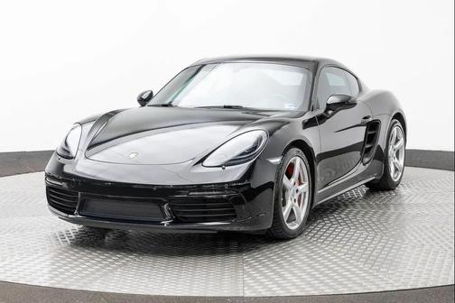 Black 2019 Porsche 718 Cayman S