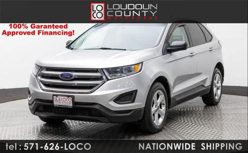 Silver 2016 Ford Edge SE