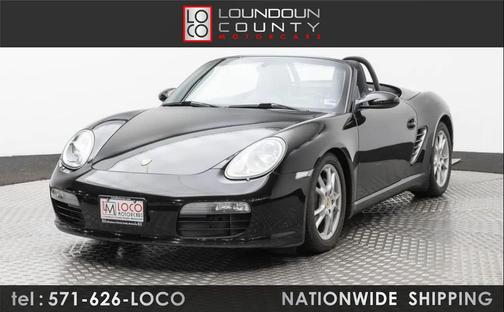 Black 2006 Porsche Boxster