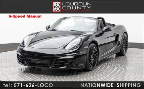 Black 2013 Porsche Boxster 2.7L