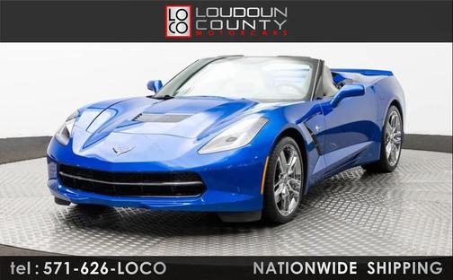Blue 2014 Chevrolet Corvette Stingray Z51