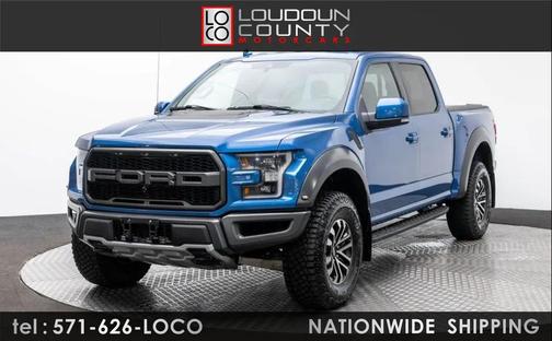 Blue 2019 Ford F-150 Raptor