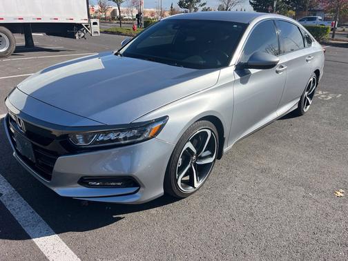 Lunar Silver Metallic 2019 Honda Accord Sport