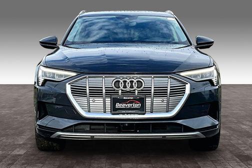 Gray 2019 Audi e-tron Premium Plus