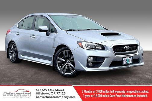 Ice Silver Metallic 2017 Subaru WRX Limited