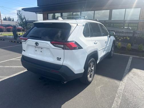 White 2022 Toyota RAV4 XLE