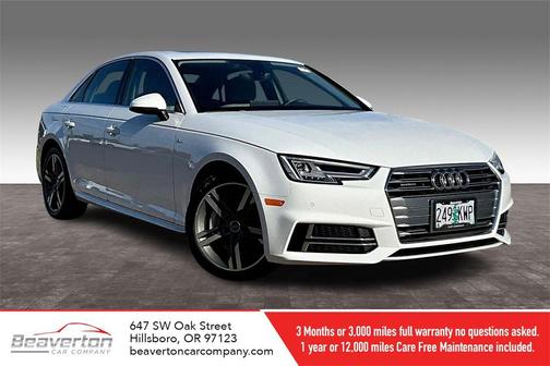 2018 Audi A4 2.0T Premium Plus