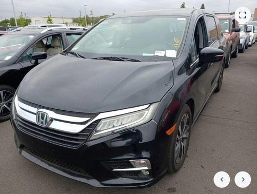 Crystal Black Pearl 2018 Honda Odyssey Elite