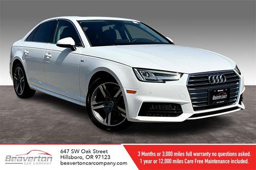 2018 Audi A4 2.0T ultra Premium Plus
