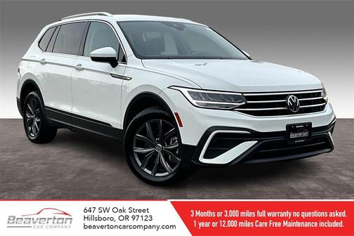 2022 Volkswagen Tiguan 2.0T SE 4MOTION