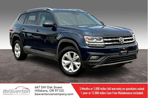 2018 Volkswagen Atlas 3.6L SE