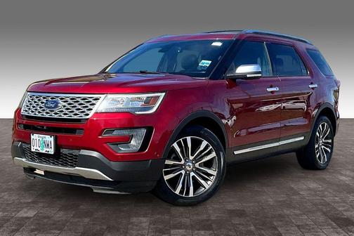 Ruby Red Metallic 2017 Ford Explorer Platinum