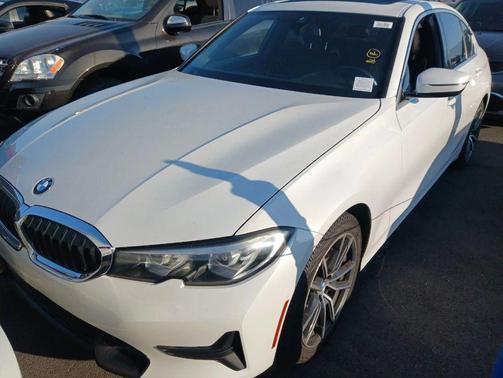 White Metallic 2020 BMW 330 330i