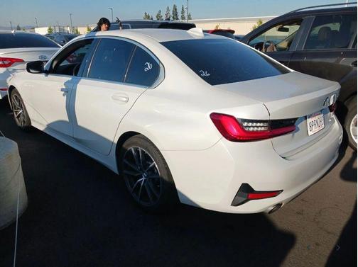 White Metallic 2020 BMW 330 330i