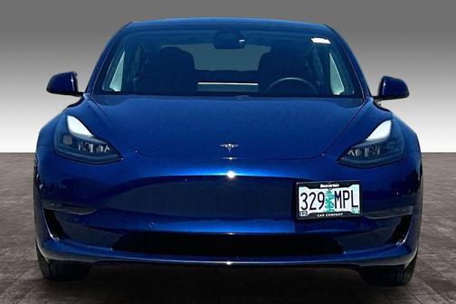 Deep Blue Metallic 2021 Tesla Model 3 Standard Range Plus