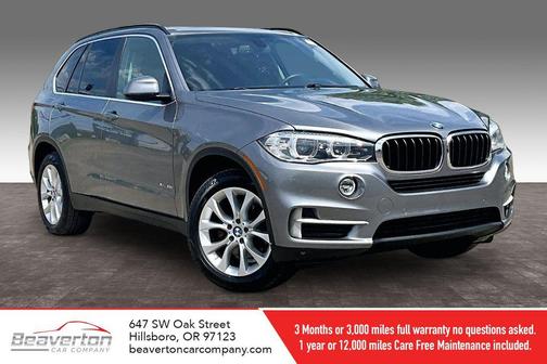 Space Gray Metallic 2016 BMW X5 xDrive35i