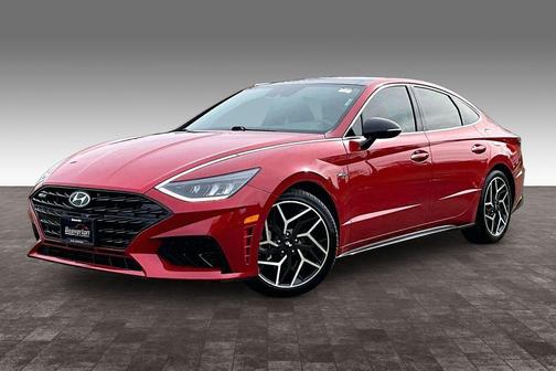 Calypso Red 2022 Hyundai SONATA N Line