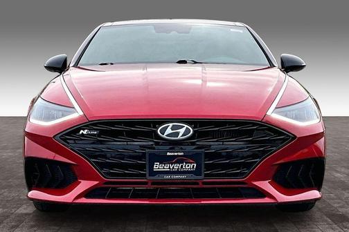 Calypso Red 2022 Hyundai SONATA N Line