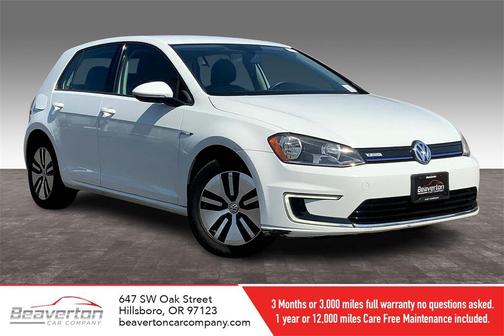 2016 Volkswagen e-Golf SE