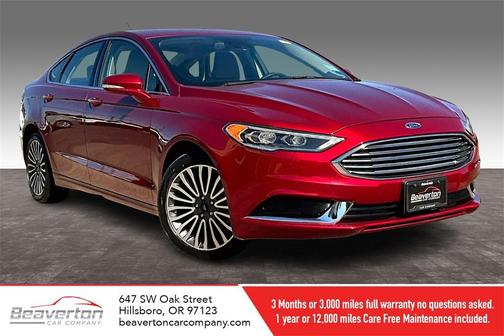 2018 Ford Fusion SE