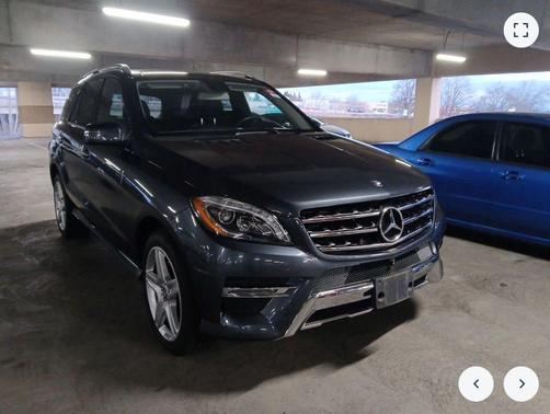 Steel Gray Metallic 2015 Mercedes-Benz M-Class 4MATIC