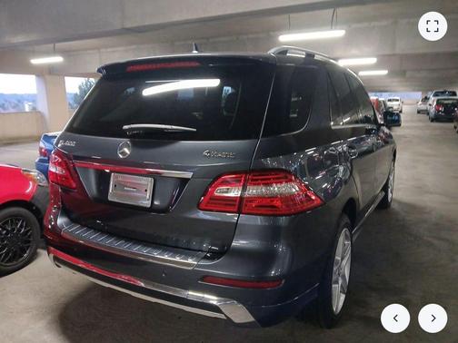 Steel Gray Metallic 2015 Mercedes-Benz M-Class 4MATIC