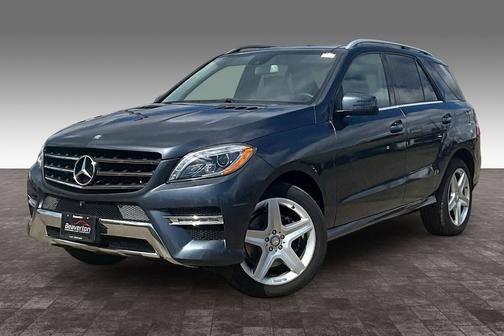 Steel Gray Metallic 2015 Mercedes-Benz M-Class ML 400