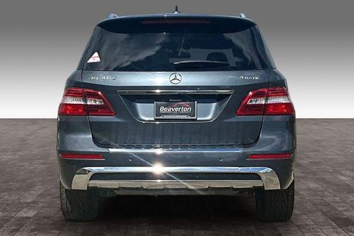 Steel Gray Metallic 2015 Mercedes-Benz M-Class 4MATIC