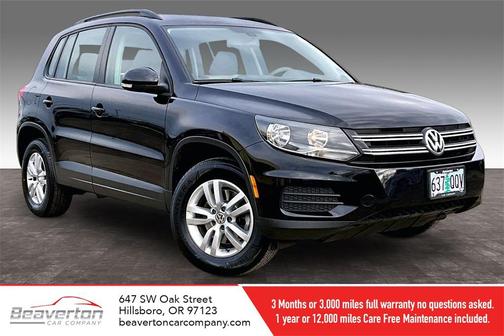2017 Volkswagen Tiguan 2.0T S 4MOTION
