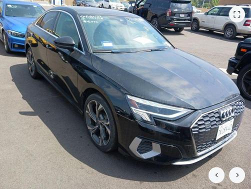 Mythos Black Metallic 2022 Audi A3 Premium Plus