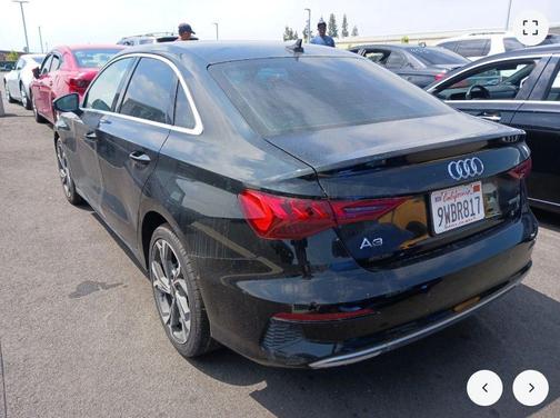 Mythos Black Metallic 2022 Audi A3 Premium Plus