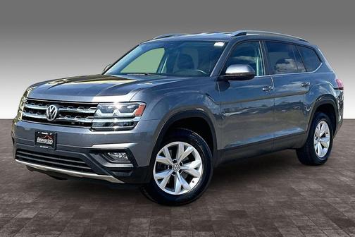 Platinum Gray Metallic 2019 Volkswagen Atlas 3.6L SE w/Technology