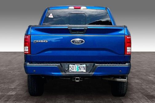 Blue 2017 Ford F-150 XLT