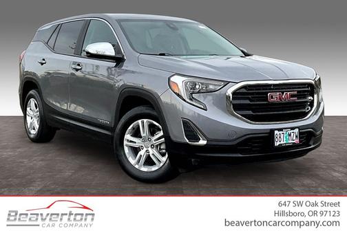 Satin Steel Metallic 2021 GMC Terrain SLE