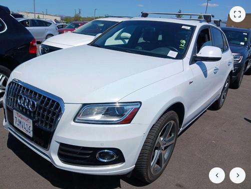 Glacier White 2015 Audi Q5 3.0 TDI Premium Plus