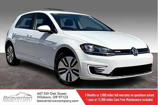 2017 Volkswagen e-Golf SE