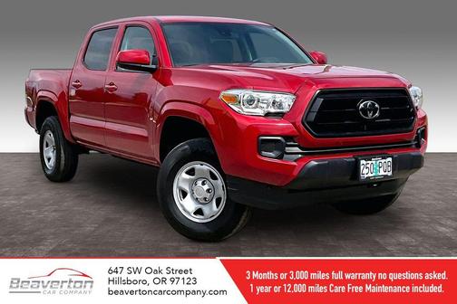 Barcelona Red Metallic 2023 Toyota Tacoma SR