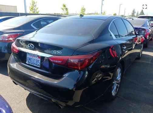 Black Obsidian 2019 INFINITI Q50 3.0t LUXE