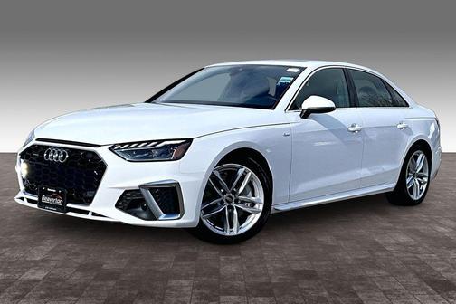 White 2024 Audi A4 45 S line Premium Plus