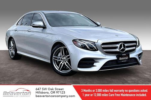 Silver 2020 Mercedes-Benz E-Class 4MATIC