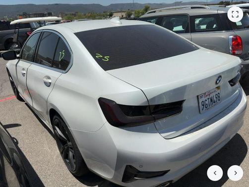 Mineral White Metallic 2021 BMW 330 330i