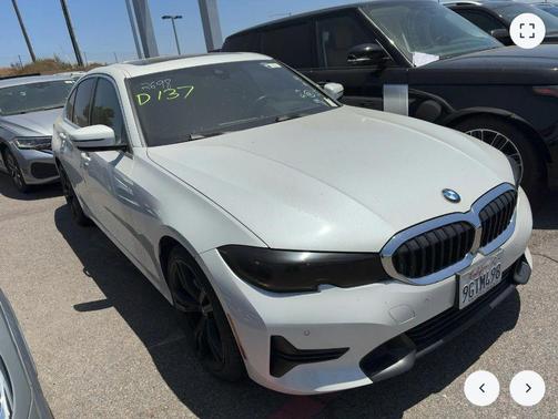 Mineral White Metallic 2021 BMW 330 330i
