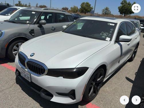 Mineral White Metallic 2021 BMW 330 330i