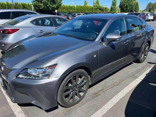 Gray 2015 Lexus GS 350 Base