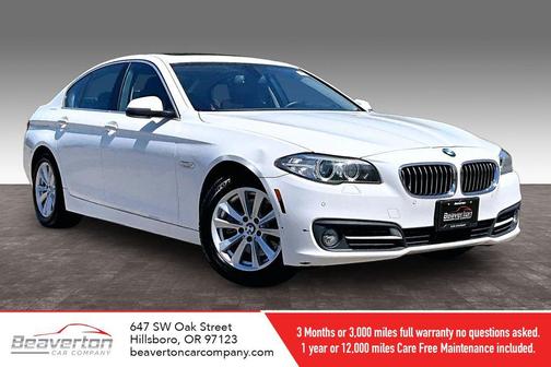 Alpine White 2015 BMW 528 528i
