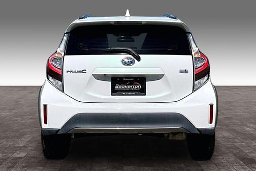 Super White 2018 Toyota Prius c One
