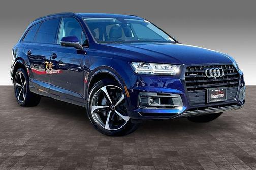 Blue 2019 Audi Q7 55 Prestige